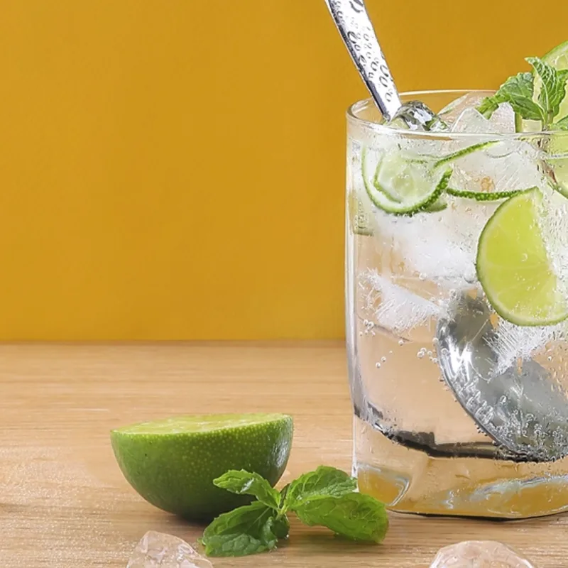 Basil Cucumber Collins