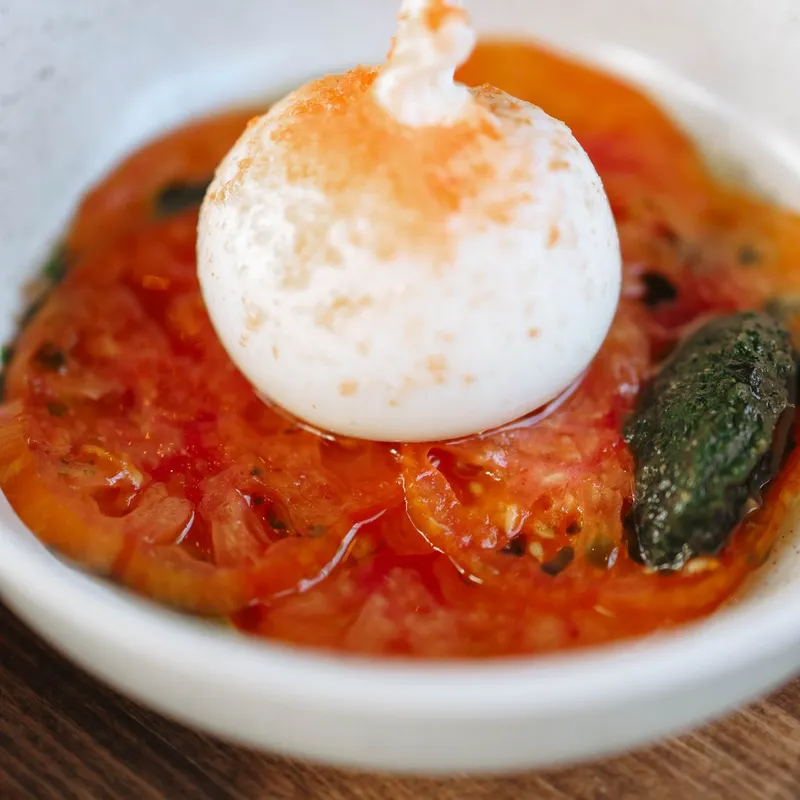 Burrata with Tomatoes