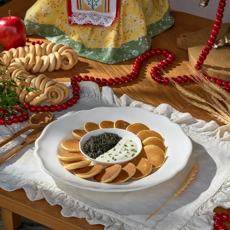 Caviar Blini