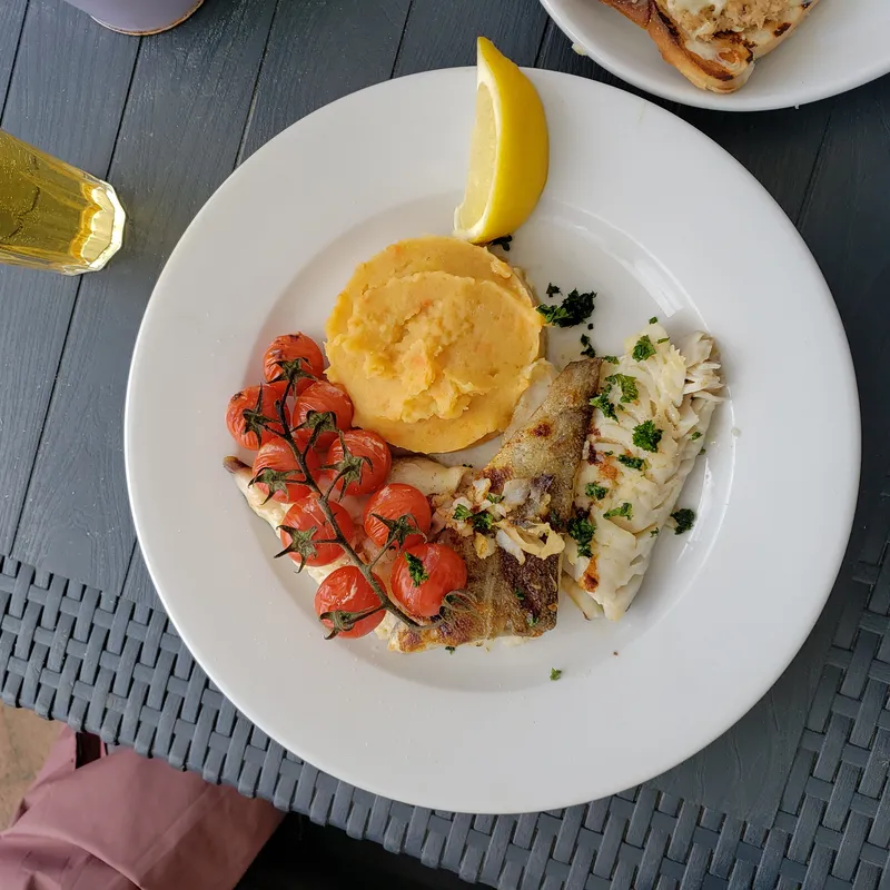 Cod with Mashed Potatoes