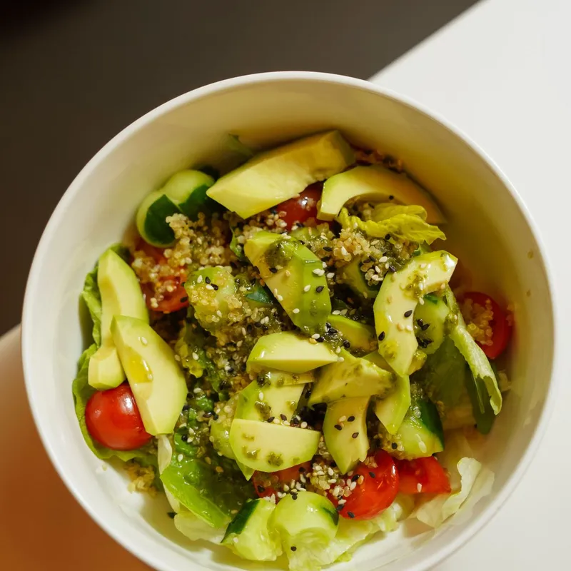 Quinoa with Avocado