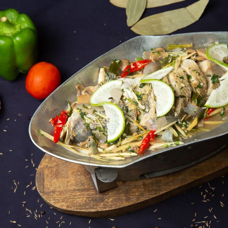 Sea Bass with Citrus